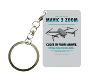 Thumbnail for DJI Mavic 2 Zoom Key Chain design on light gray key chain