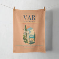 Thumbnail for Varna Airport (VAR) design on orange towel