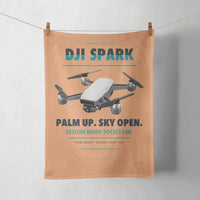 Thumbnail for DJI Spark design on orange towel