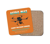 Thumbnail for Freefly Astro Max design on orange 1 piece coaster