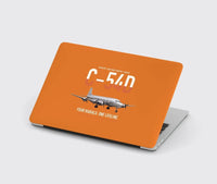 Thumbnail for C-54D Skymaster design on orange MacBook case