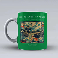 Thumbnail for VINTAGE G4141 - The Weather Wall - Ceramic Mug design on green