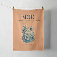 Thumbnail for Modesto City-County Airport (MOD) design on orange towel