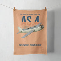 Thumbnail for Fairey Gannet AS.4 design on orange towel