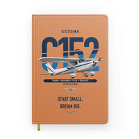 Thumbnail for Cessna 152 design on orange notebook