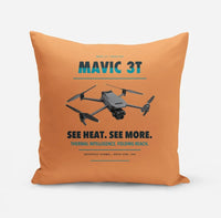Thumbnail for DJI Mavic 3 Thermal design on orange pillow