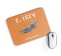 Thumbnail for F-15EX Eagle II design on orange rectangle mouse pad