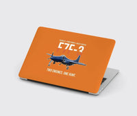 Thumbnail for F7F-3 Tigercat Two Engines One Hunt design on orange MacBook case