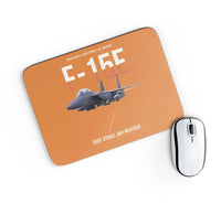 Thumbnail for F-15E Strike Eagle Deep Strike Any Weather design on orange rectangle mouse pad