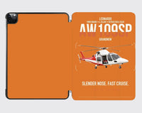 Thumbnail for Leonardo AW109SP GrandNew design on orange ipad tablet case
