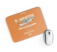 Thumbnail for Tecnam P-Mentor design on orange rectangle mouse pad