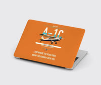 Thumbnail for Aviat Husky A-1C-180 design on orange MacBook case