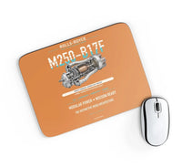 Thumbnail for M250-B17F design on orange rectangle mouse pad