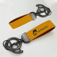 Thumbnail for airberlin Horseshoe Buckle key chain in yellow