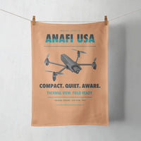 Thumbnail for Parrot ANAFI USA design on orange towel