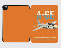 Thumbnail for A-6E Intruder design on orange ipad tablet case