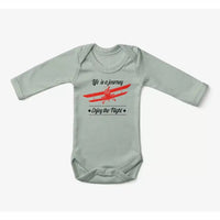 Thumbnail for Life is a journey Enjoy Baby Bodysuit - view 10