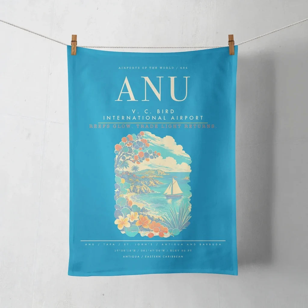 V. C. Bird International Airport ANU - Turquoise