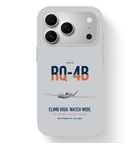Thumbnail for RQ-4B Global Hawk design on light gray magsafe iphone case, for iPhone 17 Pro