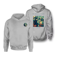 Thumbnail for VINTAGE G4380 - The Farewell Gate Kiss - Double-Side Hoodie design on lightgray double side
