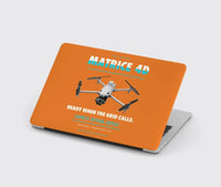 Thumbnail for DJI Matrice 4D design on orange MacBook case