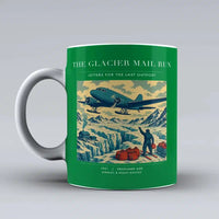 Thumbnail for VINTAGE G4153 - The Glacier Mail Run - Ceramic Mug design on green