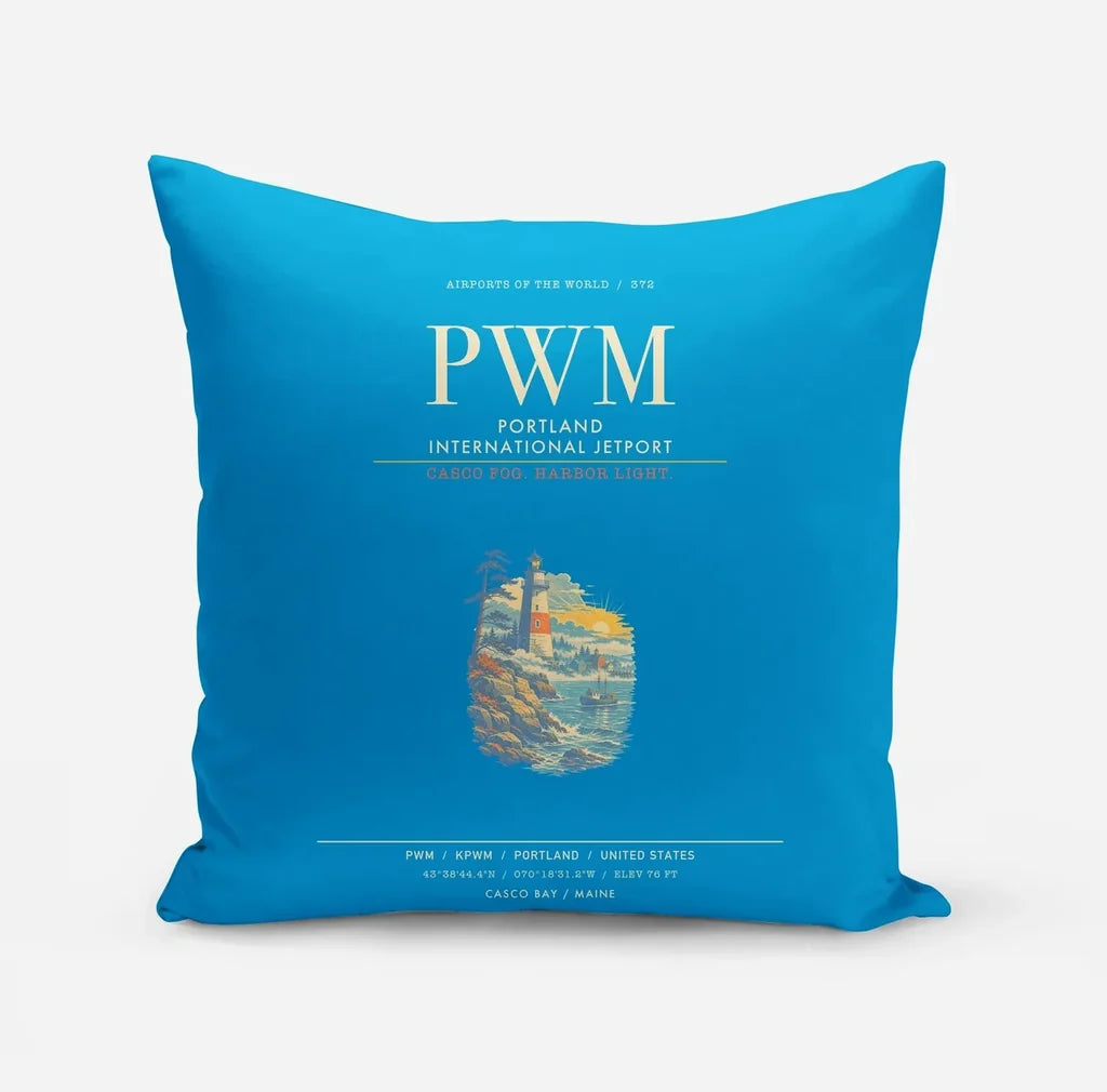 Portland International Jetport PWM - Turquoise