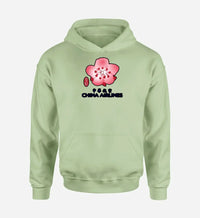 Thumbnail for China Airlines logo printed on light green hoodie