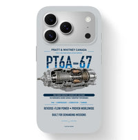 Thumbnail for PT6A-67 Case design on light gray iphone case