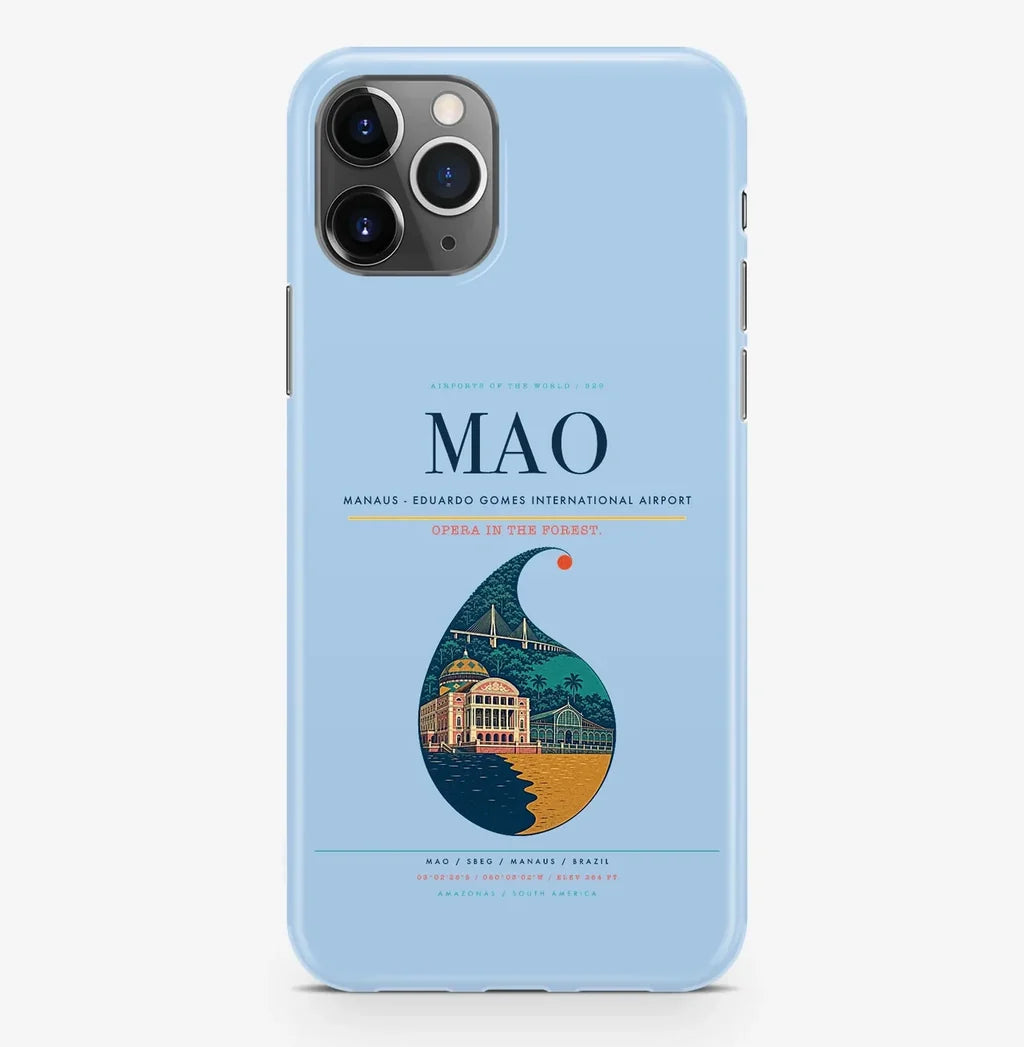 Manaus - Eduardo Gomes International Airport MAO Light Blue