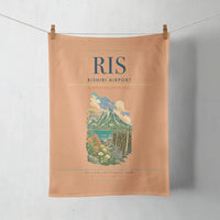 Thumbnail for Rishiri Airport (RIS) design on orange towel