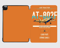 Thumbnail for Air Tractor AT-802F design on orange ipad tablet case