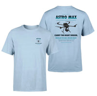 Thumbnail for Freefly Astro Max design on light blue t shirt