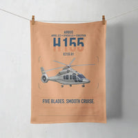 Thumbnail for Airbus H155 EC155 B1 design on orange towel