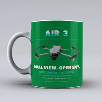 Thumbnail for Air 3 Mug design on green dji