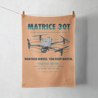 Thumbnail for DJI Matrice 30T design on orange towel