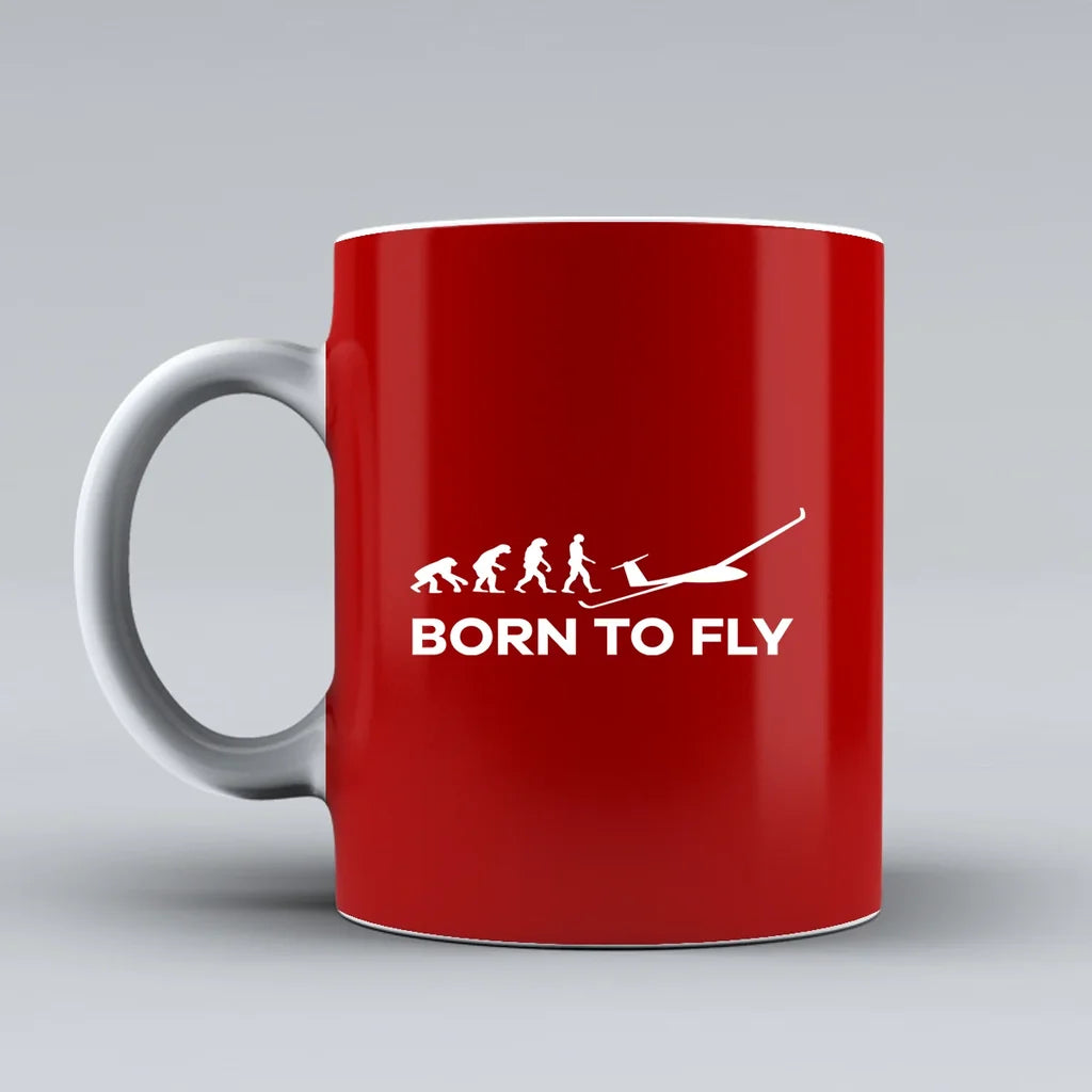 Customisable Born to Fly Mug - view 10