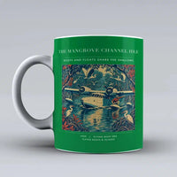 Thumbnail for VINTAGE G4401 - The Mangrove Channel Idle - Ceramic Mug design on green
