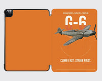 Thumbnail for Messerschmitt Bf 109G-6 design on orange ipad tablet case