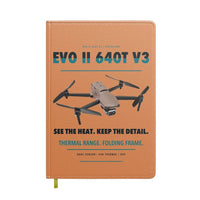 Thumbnail for Autel EVO II Dual 640T V3 design on orange notebook