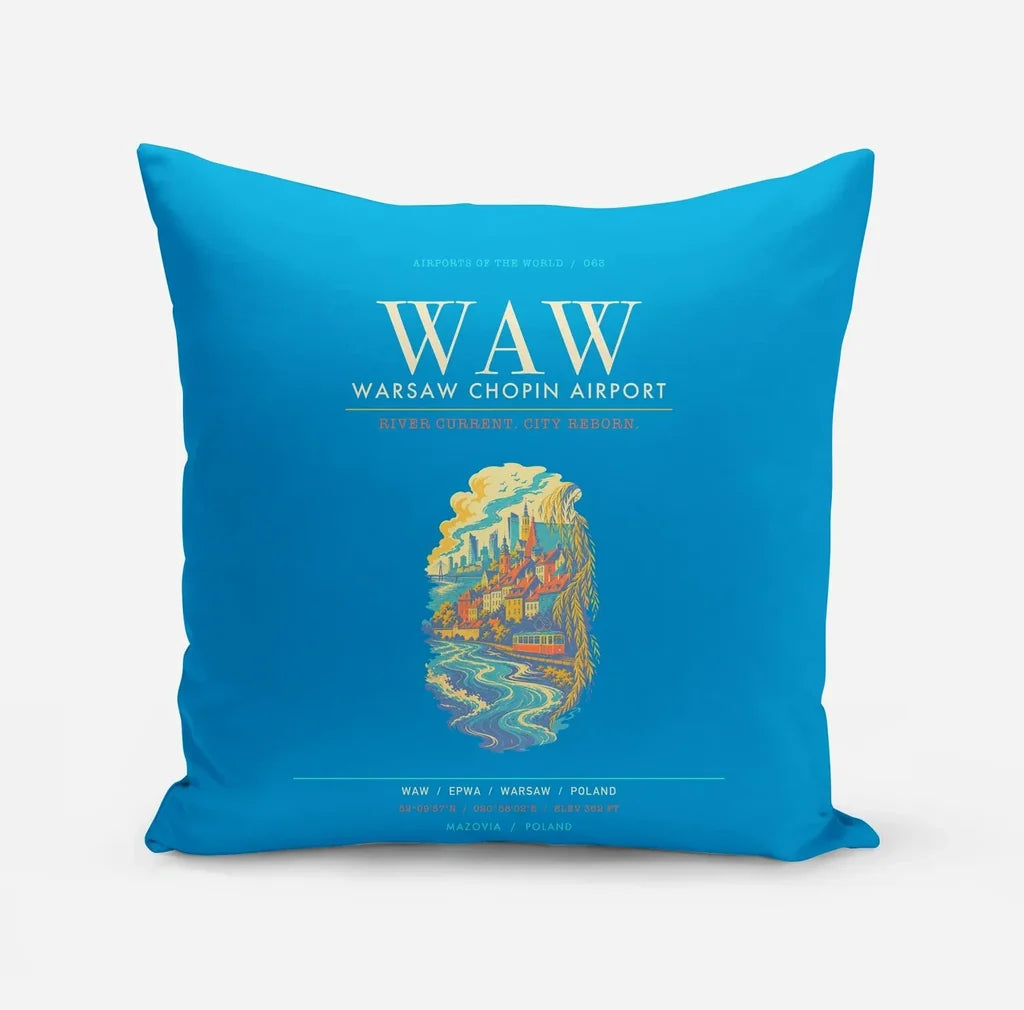 Warsaw Chopin Airport WAW - Turquoise