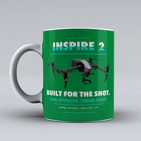 Thumbnail for Inspire 2 Mug design on green dji