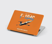 Thumbnail for F-104C Starfighter design on orange MacBook case