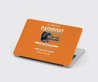 Thumbnail for PASSPORT design on orange MacBook case