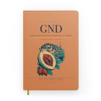 Thumbnail for Maurice Bishop International Airport (GND) design on orange notebook