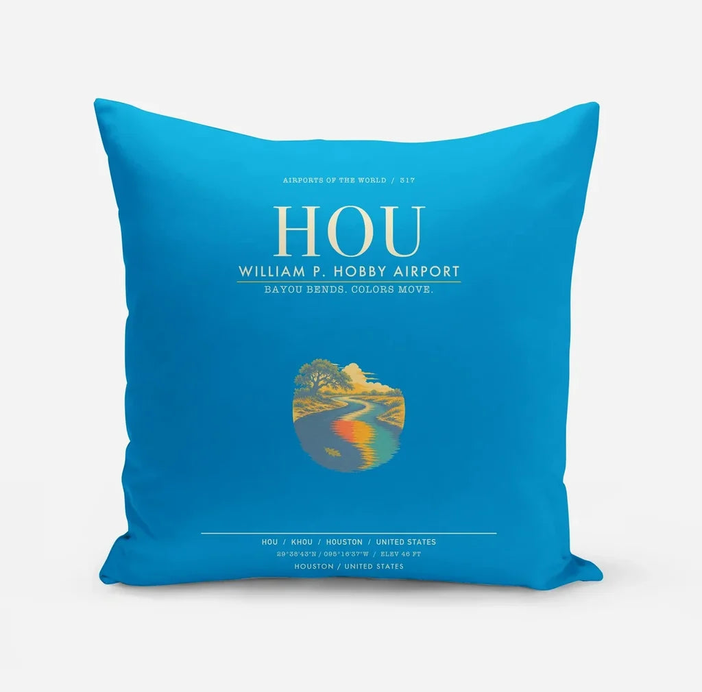William P. Hobby Airport HOU  Houston - Turquoise