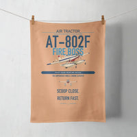 Thumbnail for Air Tractor AT-802F Fire Boss design on orange towel