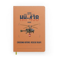 Thumbnail for Kaman HH-43B Huskie design on orange notebook