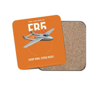 Thumbnail for de Havilland Vampire FB5 design on orange 1 piece coaster