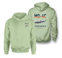 Thumbnail for MQ-4C Triton IFC-4 design on light green double-side hoodie, double-side print